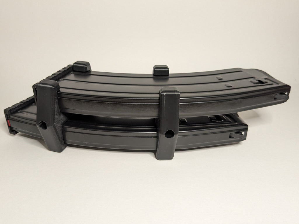 Tokarev T1919 12ga magazine coupler in use with AR magazines