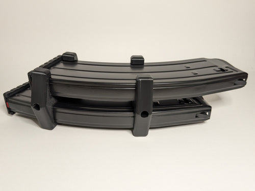 Tokarev T1919 12ga magazine coupler in use with AR magazines